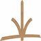 Ekena Millwork Davenport Timber Gable Bracket, Western Red Cedar, 108"W x 72"H x 1 1/2"D x 5 1/2"F, 16/12 Pitch GBW108X72X0206DAV00SWR - alternate 4
